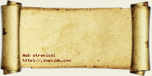 Danica Karamarković vizit kartica